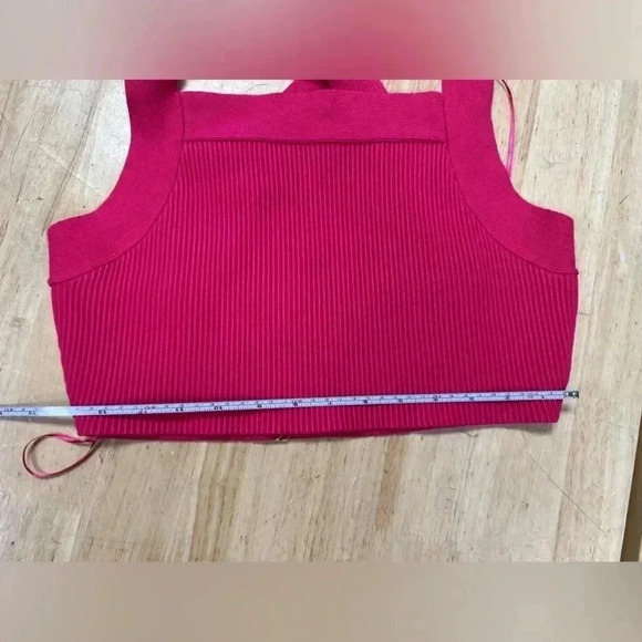 NWT House of Harlow 1960 HOT Pink Crop Top - Perfect for Barbiecore Fashion! - Picture 12 of 16